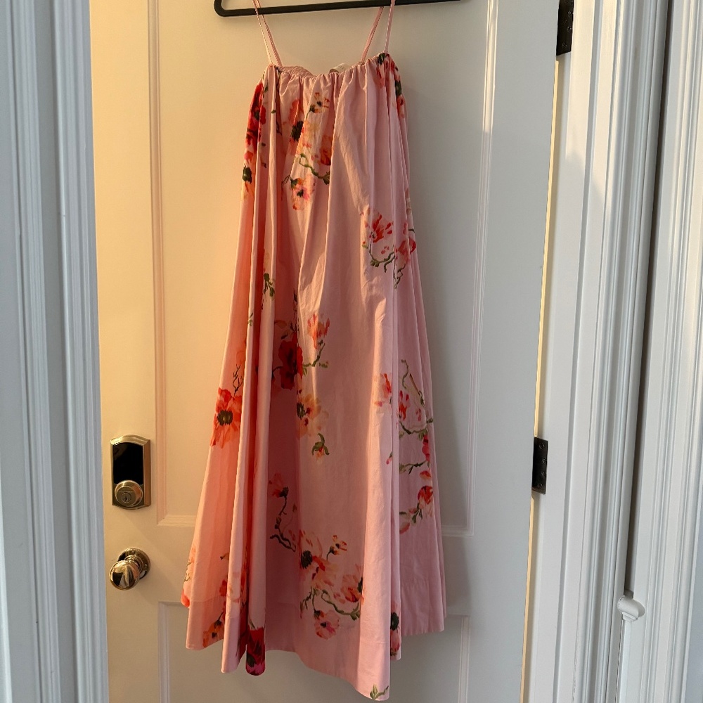 Zimmerman Lightburst Puff Midi dress OP